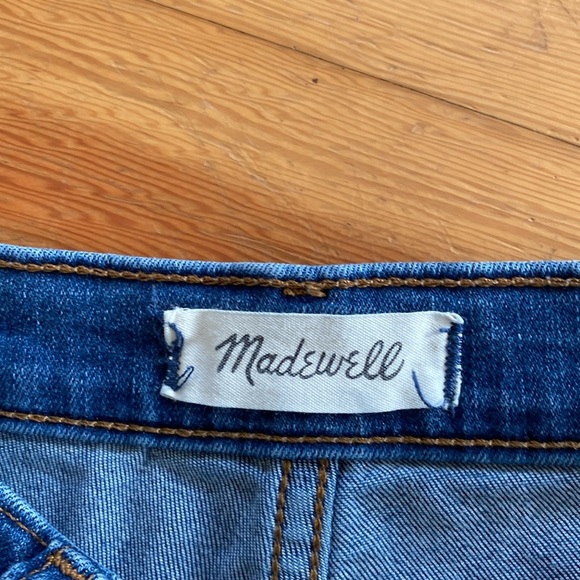 Madewell 9" Mid Rise Button Fly‎ Skinny Jeans Size 31 - Picture 3 of 6
